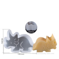 Owl nến trang trí thiết kế silicone